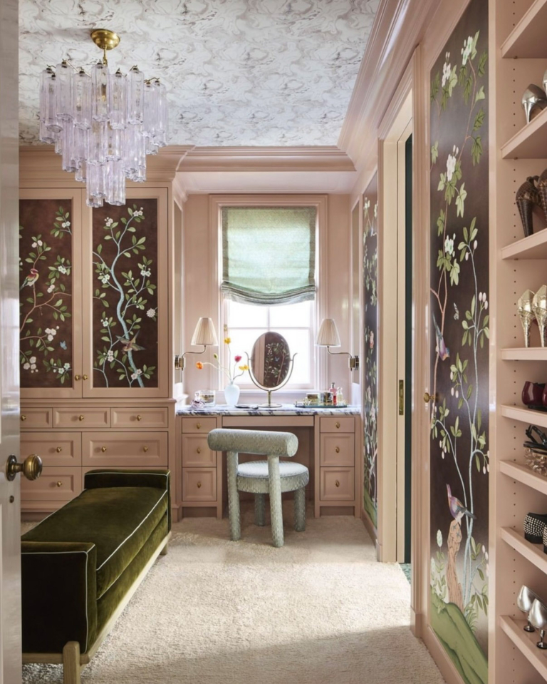 Wallpaper birds green